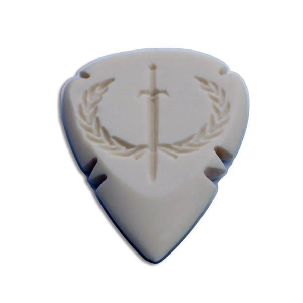 Iron Age Faux Ivory Spearhead Guitar Pick [New]