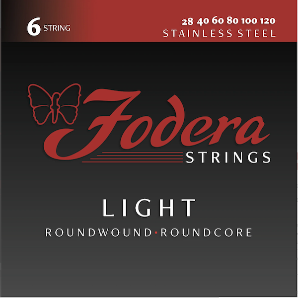Fodera 6-String Light Steel Bass Strings