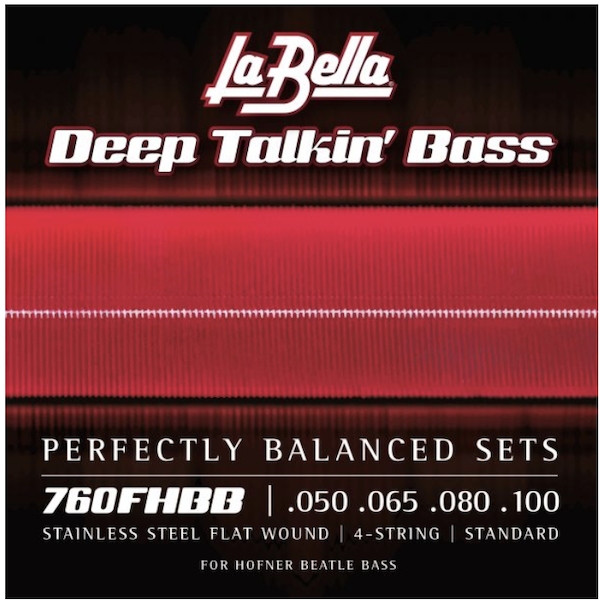 LaBella Deep Talkin' Bass 760FHBB Strings for Beatle Bass