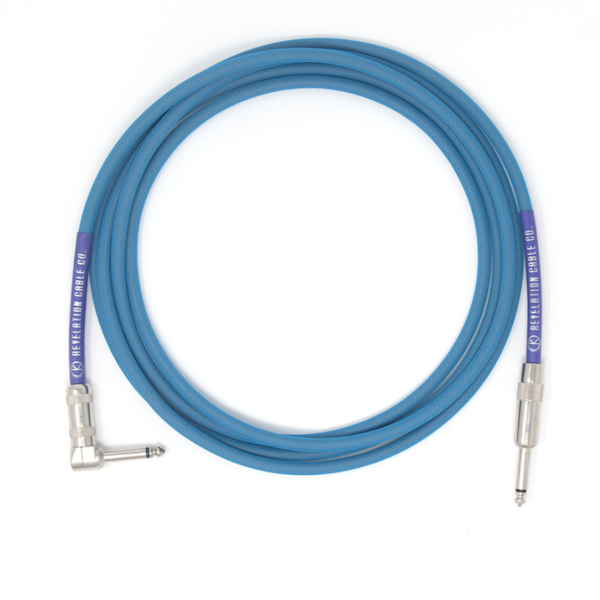 Revelation Cable Company 10' Sha'Teal O'Neal Instrument Cable- Straight to Right/Angle [New]