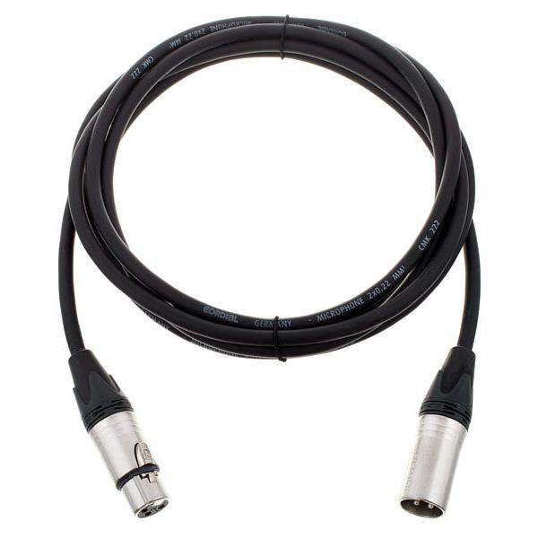 Cordial Microphone Cable 3m [New]
