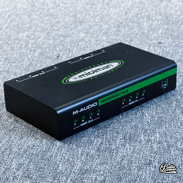 M-Audio MidiSport 4x4 Anniversary Edition USB MIDI Interface [Used]
