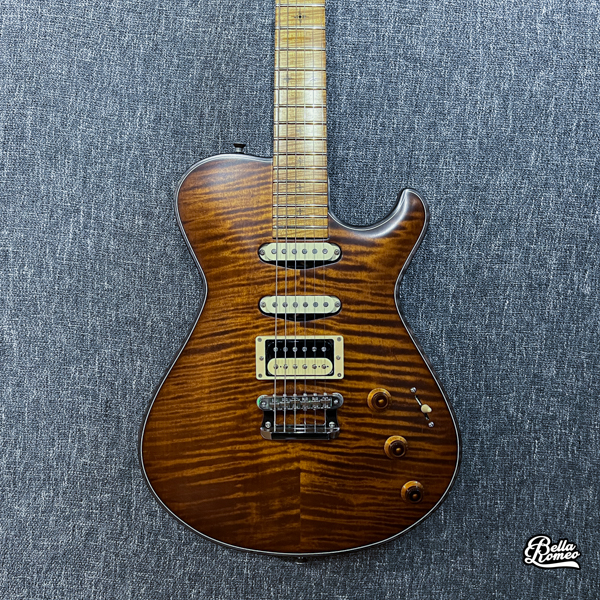 Knaggs Kenai T2 HSS Satin Aged Scotch / Onyx Guitar [New]