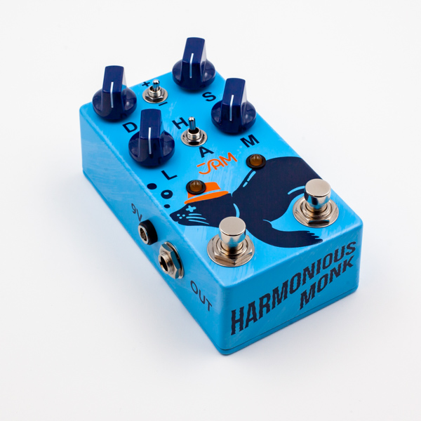 JAM Pedals Harmonius Monk Harmonic / Amplitude Tremolo Pedal [New]