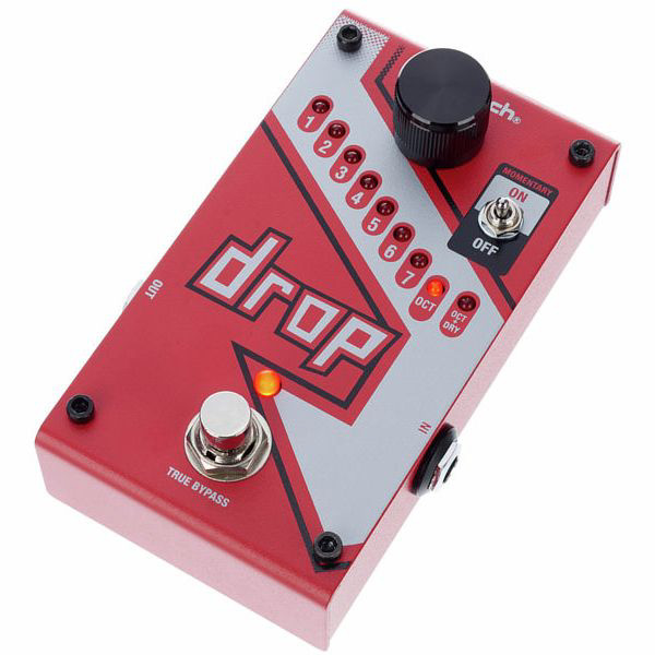 Digitech The Drop Compact Polyphonic Drop Tune Pitch Shifter Pedal [New]