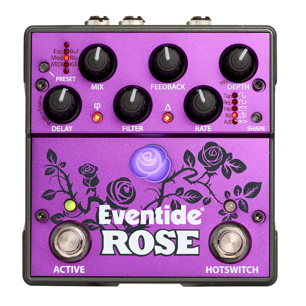 Eventide Rose Analog/ Digital Hybrid Delay Pedal [New]
