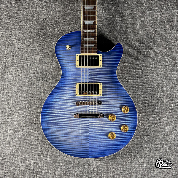 Patrick James Eggle Macon Single Cut Bright Blue Burst [New]