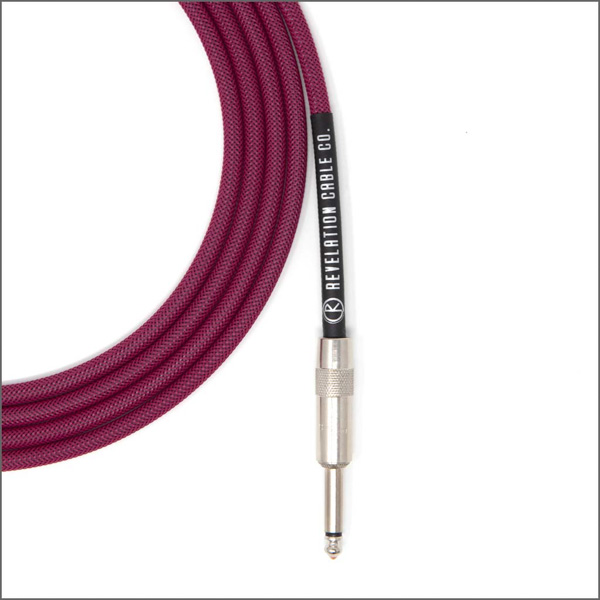 Revelation Cable Company 15' Berrylicious Instrument Cable - Straight to Straight [New]