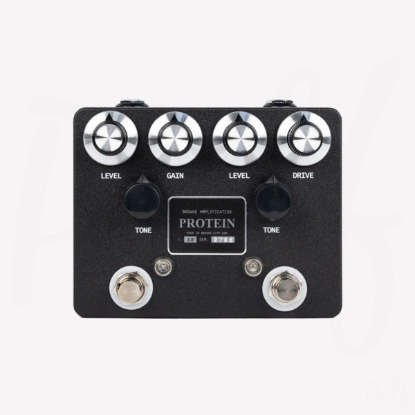 Browne Amplification Protein V3 Dual Overdrive Pedal Black Edition [New]