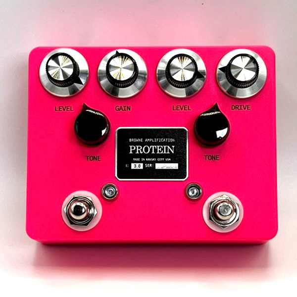 Browne Amplification Protein V3 Dual Overdrive Pedal Pink Edition [New]