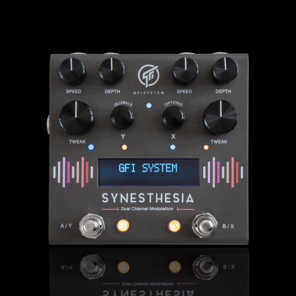 GFI System Synesthesia Dual Engine Modulation Pedal [New]
