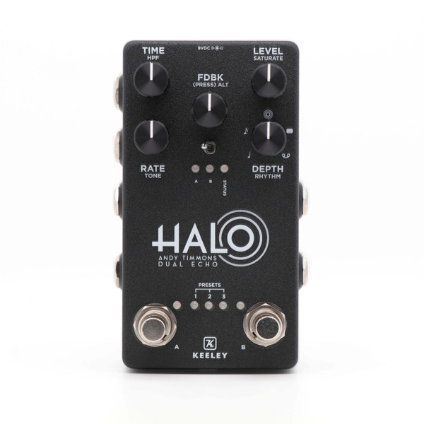 Keeley Electronics Halo – Andy Timmons Dual Echo Delay Pedal [New]