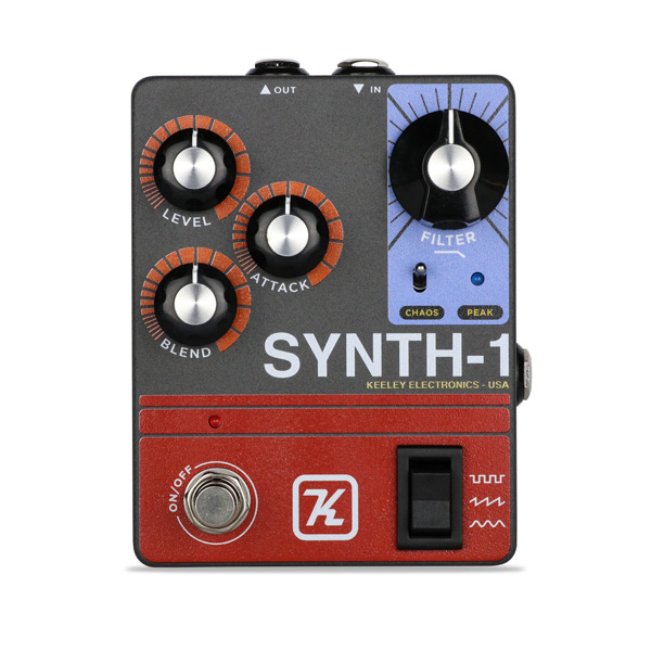 Keeley Electronics Synth-1 Synth / Fuzz / Filter Pedal [New]