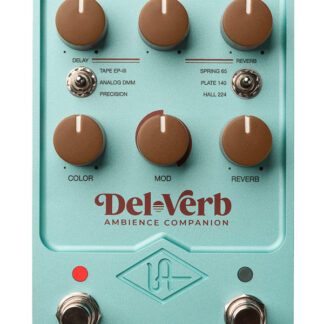 Universal Audio UAFX Del-Verb Ambience Companion Delay & Reverb Pedal [New]