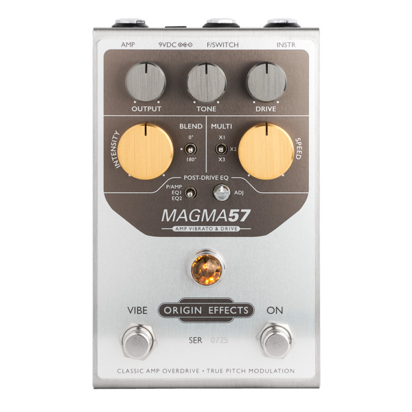 Origin Effects MAGMA57 Amp Vibrato & Drive Preamp Pedal [New]