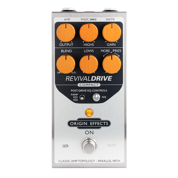 Origin Effects RevivalDrive Compact Preamp Pedal [New]