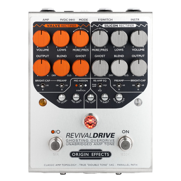 Origin Effects RevivalDRIVE Custom Preamp Pedal [New]