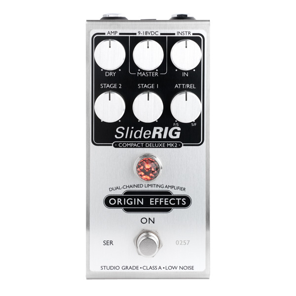 Origin Effects SlideRig Compact Deluxe Mk2 Compressor Pedal [New]