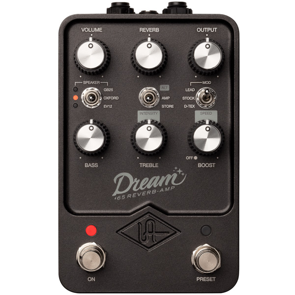 Universal Audio UAFX Dream '65 Reverb Amplifier Pedal [New]