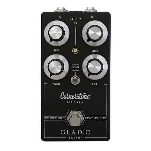 Cornerstone Music Gear Gladio SC Preamp / Overdrive Pedal - Black [New] -  Bella Romeo Music