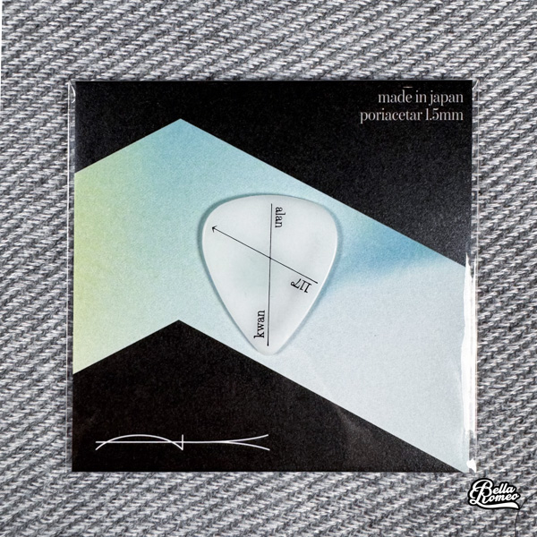 INVISIBLE ARCHITECTURE Alan Kwan Poriacetar Guitar Pick 1.5mm [New]