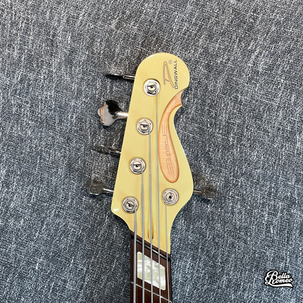 Dingwall Super J Olympic White 5-string Bass [Used] - Bella Romeo 