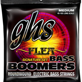 GHS Strings FLEA SIGNATURE BASS BOOMERS 4 String 45-105 Long Scale Bass Strings