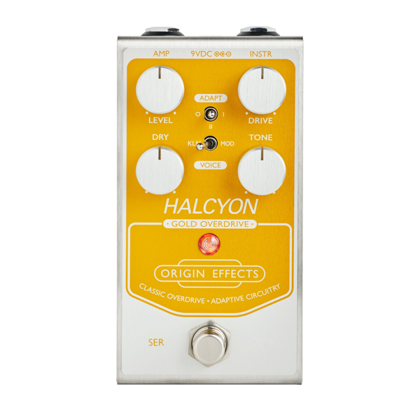 Origin Effects Halcyon Gold Overdrive Pedal [New]