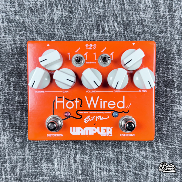Wampler Hot Wired V2 Overdrive Pedal [Used]