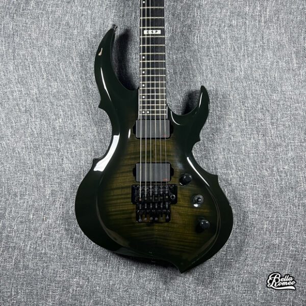 ESP E-II FRX Flame Maple black sunburst [Used]