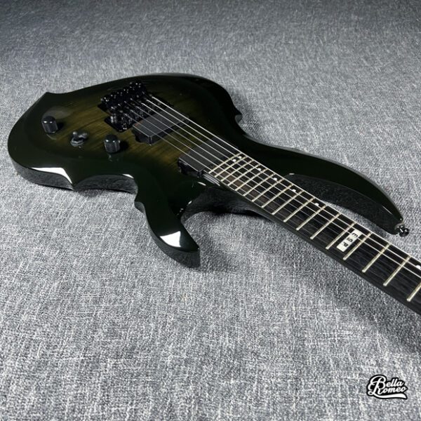 ESP E-II FRX Flame Maple black sunburst [Used] - Image 5