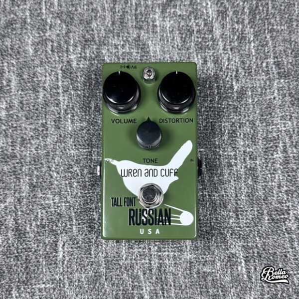 Wren and Cuff Tall Font Russian Fuzz Pedal [Used]