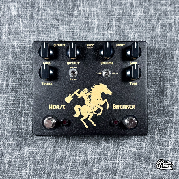 Ceriatone Horse Breaker Professional Overdrive Black Pedal [Used]