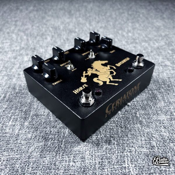 Ceriatone Horse Breaker Professional Overdrive Black Pedal [Used] - Image 2