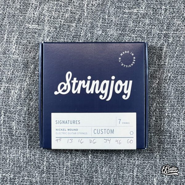 Stringjoy Signatures | 7-String Custom Gauge (9.5-60) Nickel Wound Electric Guitar Strings [New]