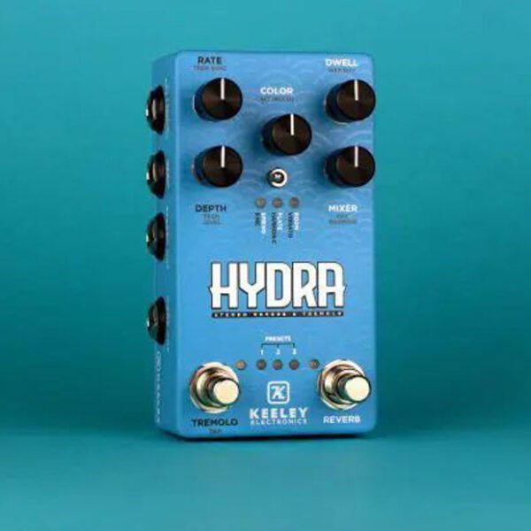 Keeley Hydra Stereo Reverb & Tremolo Pedal  [New] - Image 2