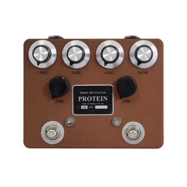 Browne Amplification Protein V3 Dual Overdrive Pedal Copper Edition [New]