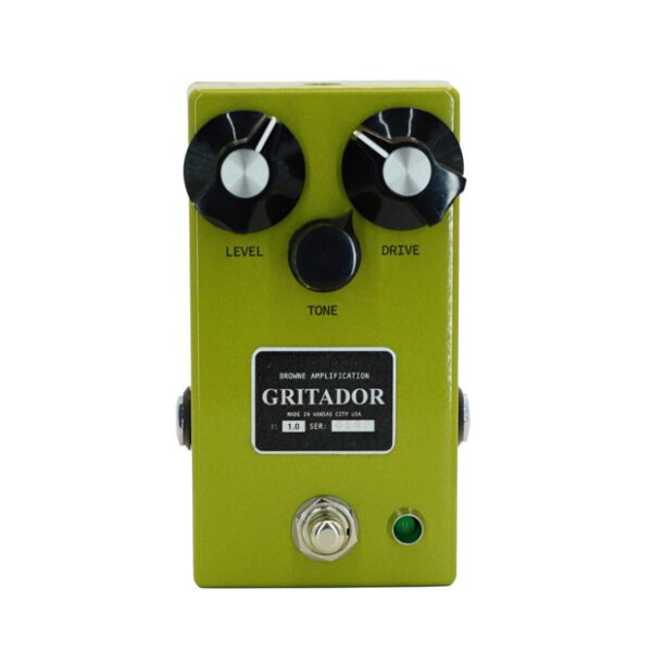 Browne Amplification The Gritador Classic Overdrive - Bullfrog Belly Green [New]