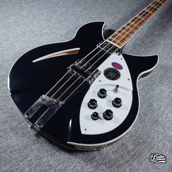 Rickenbacker 4005XC 90th Anniversary JetGlo 2021 [New] - Image 2