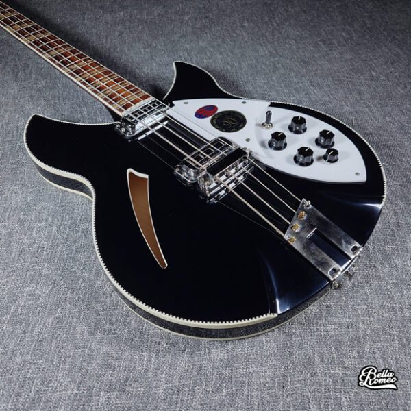 Rickenbacker 4005XC 90th Anniversary JetGlo 2021 [New] - Image 3