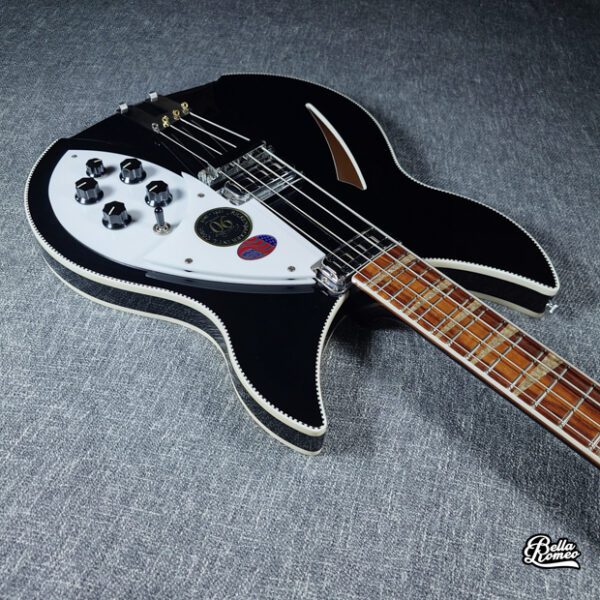 Rickenbacker 4005XC 90th Anniversary JetGlo 2021 [New] - Image 4
