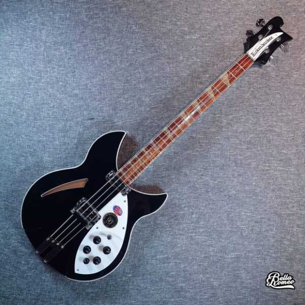 Rickenbacker 4005XC 90th Anniversary JetGlo 2021 [New] - Image 6