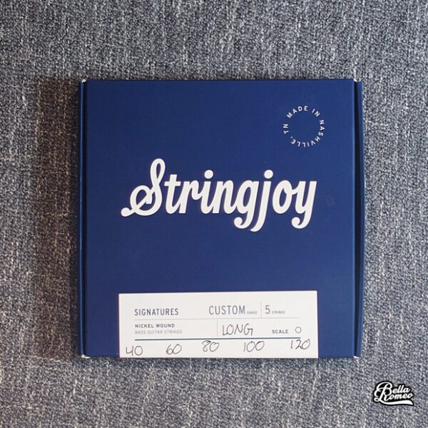 Stringjoy Custom 5 String Long Scale Nickel Wound (40-120) Bass Guitar Strings [New]