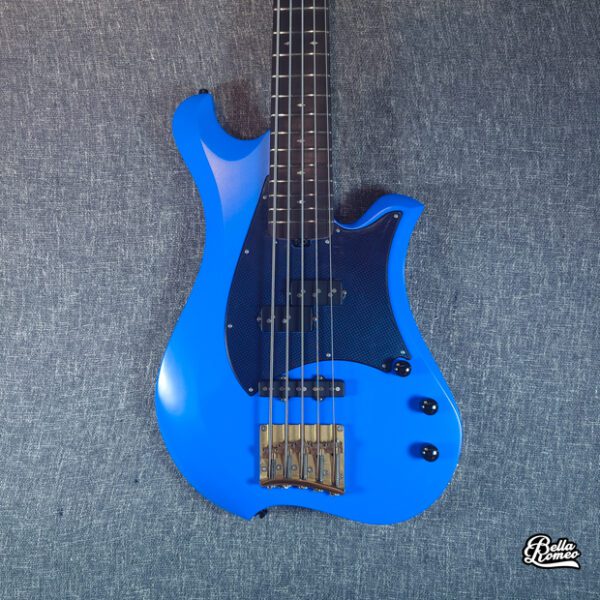 Bacci Marleo V String 34” Blue Capri Passive Bass [New]