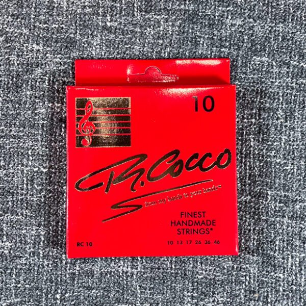R.Cocco Strings (10-46) RC 10 Handmade Nickel Round Wound
Guitar Strings [New]