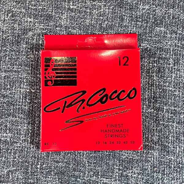 R.Cocco Strings (12-52) RC 12 Handmade Nickel Round Wound
Guitar Strings [New]