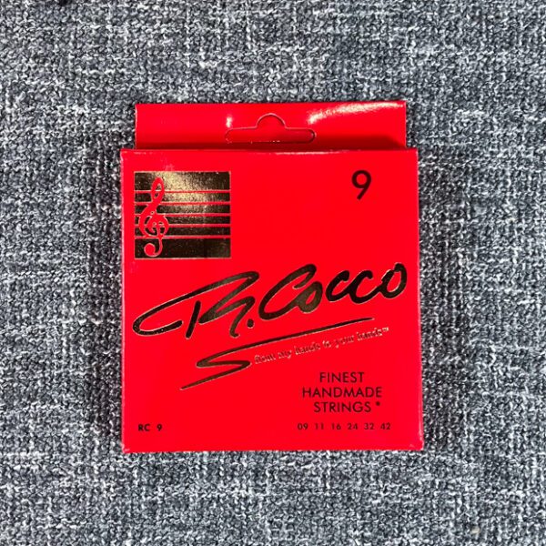 R.Cocco Strings (09-42) RC 9 Handmade Nickel Round Wound
Guitar Strings [New]