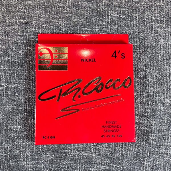 R.Cocco Strings 4 String (45-105) RC 4 GN Handmade Nickel Round Wound
Bass Guitar Strings [New]