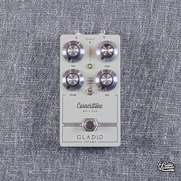 Cornerstone Music Gear Gladio SC Preamp / Overdrive Pedal White [New]