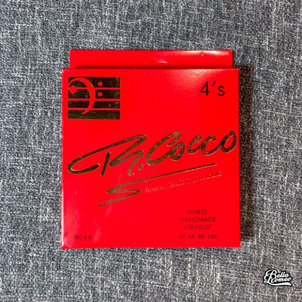 R.Cocco Strings 4 String (45-105) RC 4G Handmade Stainless steel round
Bass Guitar Strings [New]